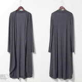 Abrigo de punto tipo plumero para mujer