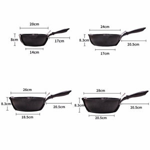 WOKKY™ - Sartén de piedra antiadherente multifuncional