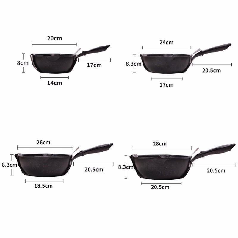 Sartén de Piedra Multifuncional Antiadherente